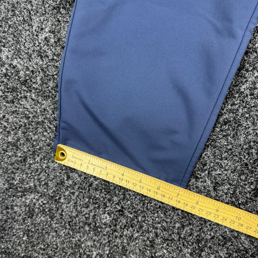Banana Republic Core Temp Pants Mens 36x29 Blue‎ Gray Performance Golf Chino